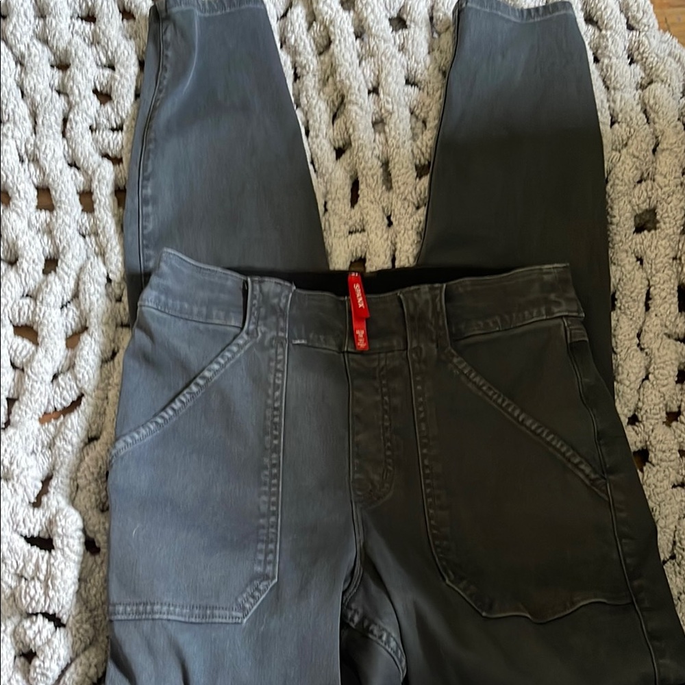 SPANX Dark Gray Denim